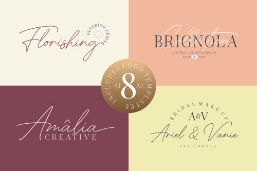 American Favorite-script and serif