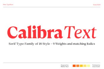 Calibra text