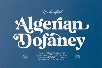 elegant serif