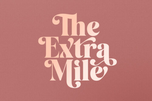 elegant modern serif font