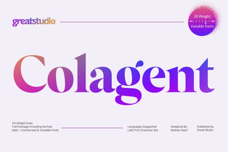 font family colagent