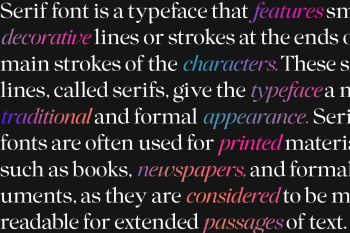 font family colagent