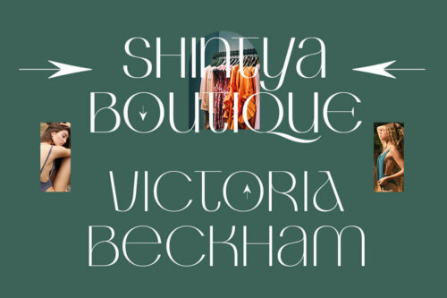 glamour luxury typeface