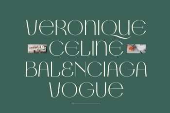 glamour luxury typeface
