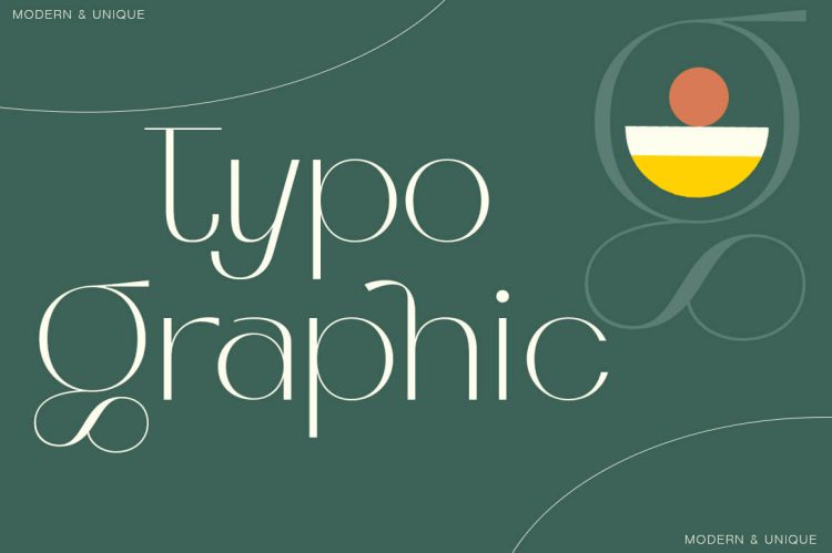 glamour luxury typeface