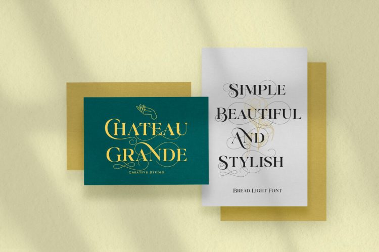 modern classy serif typeface