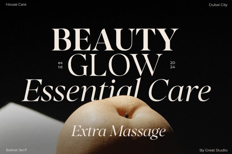 modern luxury and beaty serif font