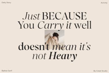 modern luxury and beaty serif font