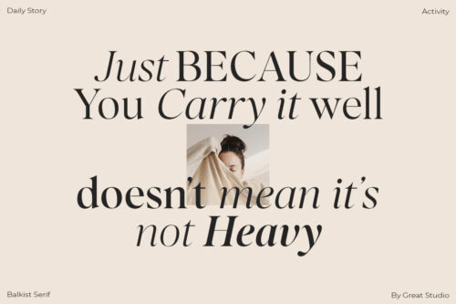 modern luxury and beaty serif font