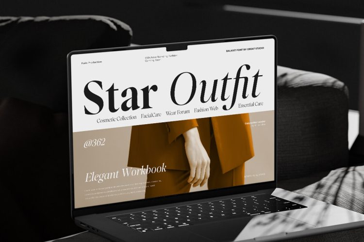 modern luxury and beaty serif font