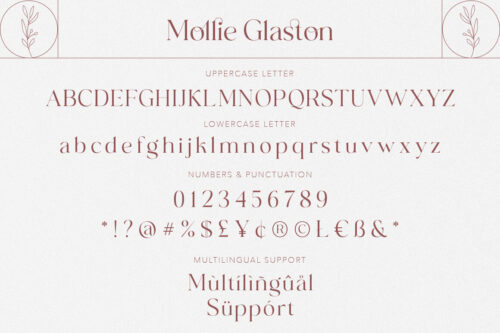 modern serif font
