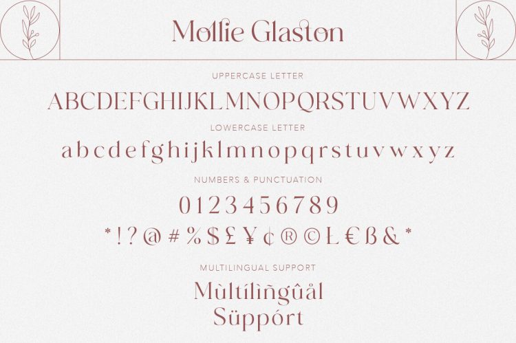 modern serif font