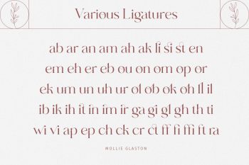 modern serif font