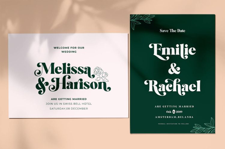 modern serif typeface