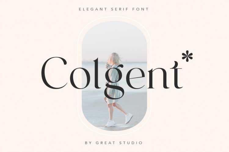 serif font