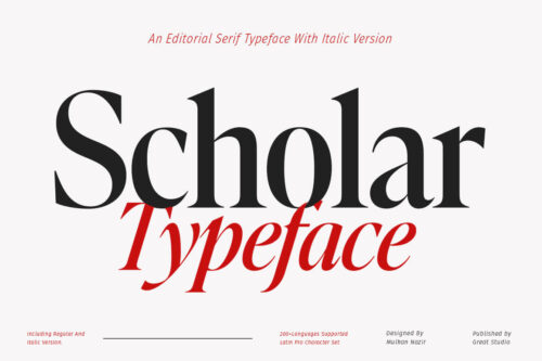 Serif Typeface
