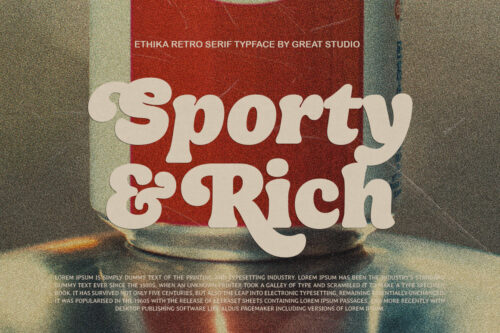 Ethika Retro Font